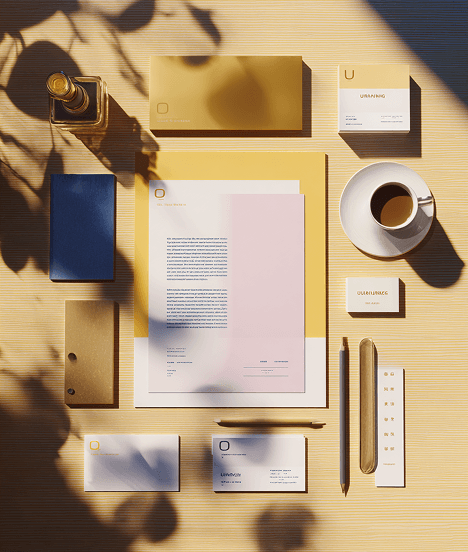 Content and visual design materials